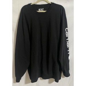 Carhartt Men's T-Shirt Sz. XL Long-Sleeve Graphic Logo